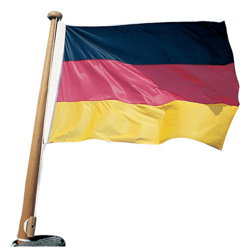 Båtflagga Tyskland 50x30 cmGäst/humor & signalflaggor