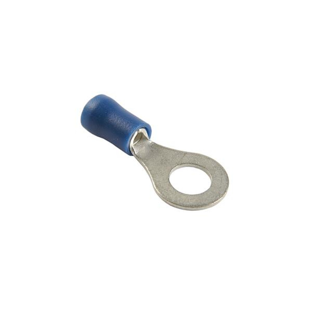 Ringkabelsko 6,5mm blå 100 packFörbrukningsmaterial: Kabelskor, buntband mm.