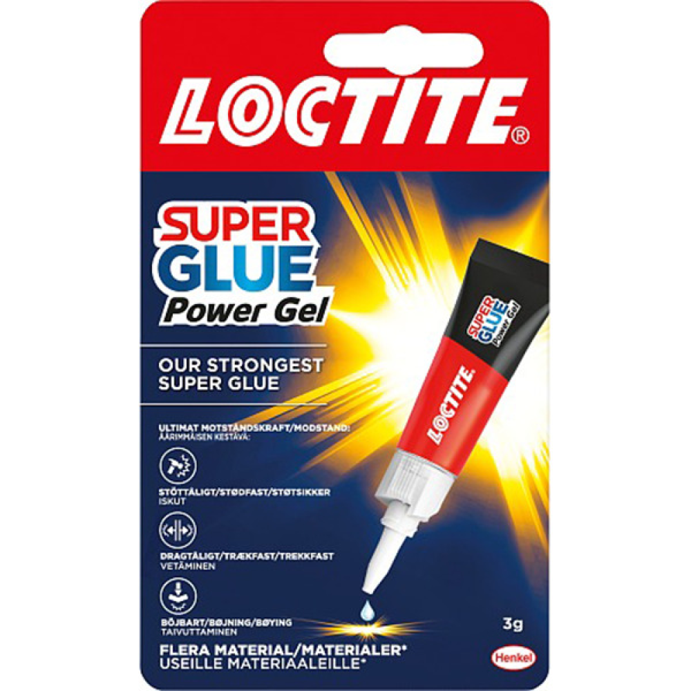 LOCTITE Powerflex  Gel snabblim 3gLoctite Lim & tätprodukter