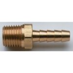 Bränslenippel 1/4" NPT-gänga för 6mm slang