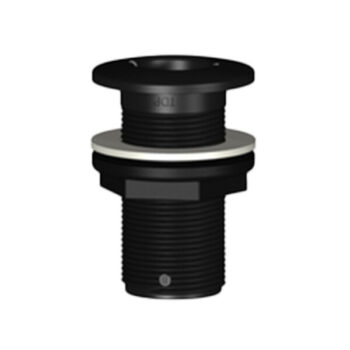 Bordsgenomföring Trudesign plast 1 1/4" gänga Svart