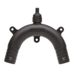 Ventilerad böj / Vaccumventil Trudesign 25mm