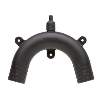 Ventilerad böj / Vaccum ventil Trudesign 38mm