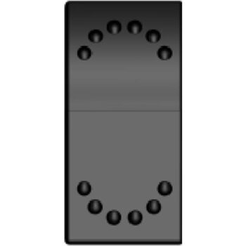 Lock med symbol Blank