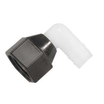 Shurflo Slangnippel, inv. ½" x 13mm slang, 90°