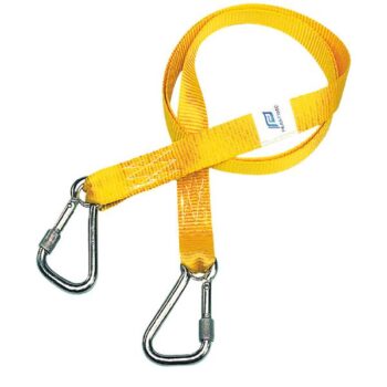 Livlina, 2 m med 2 krokar