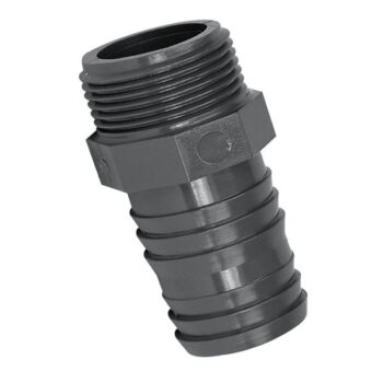 Slangnippel plast, utv. 1¼" x 40-42 mm slang