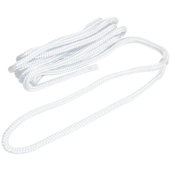 Robline förtöjning flätad, Vit 12mm x 6m