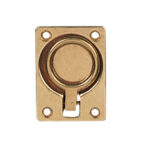 Durkbeslag polerad mässing, 47x63 mm