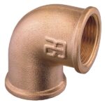 Guidi Böj 90° inv/inv 1 1/2" brons