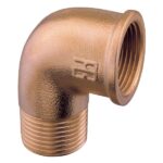 Guidi Böj 90° inv/utv 1 1/2" brons