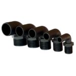 Trudesign Slangstos 90° komposit svart 1 1/2" 38mm