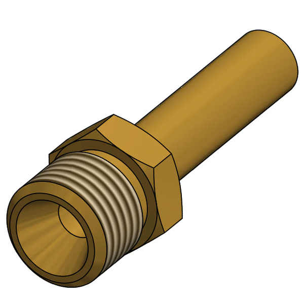 httpswebserver.flak_.novbildernautecvbilder1094647_XL.jpg Gas Ø8mm rörstos - LH1/4" gänga - Bild 1