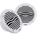 Högtalarset Logic SoundLab Marine 8" Vit 2st.