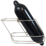 1852 Fenderhållare vinklad vänster Ø315mm till 2 fendrar