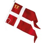 Yachtflagga L&S sydd - 170g/m2 flaggduk 65x125cm
