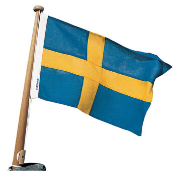 Båtflagga Sverige, 120x75 cm