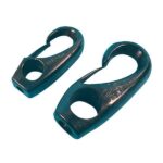 Nylonkrok svart 4 mm 4 st