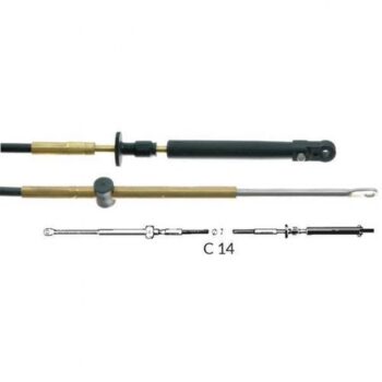 Ultraflex Reglagekabel c14 OMC, 8 fot