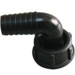 Avluftningsstos 90° Ø17mm 3/4" gänga