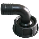 Påfyllningsstos 90° Ø25mm 1 1/2" gänga