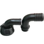 Avluftningsstos 90° set Ø20 och Ø25mm 1" gänga