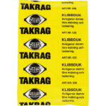 Takrag klibbduk 10 st/pack