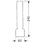 DHR Lampglas 14 x 210 mm