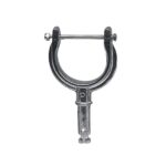 Årklyka i aluminium med 6mm bult