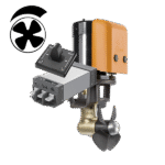 Quick Steglös Bogpropeller med Joystick 185-75 12 volt