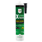 Tec7 X-Tack konstruktionslim 290 ml patron svart