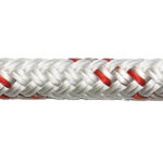 Robline orion 500 trimline, 5mm hvid/rød  - 1 mtr