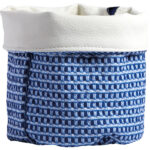 Mb kurv ø13 x 12,5 cm blå