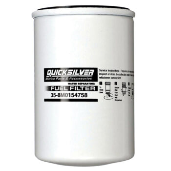 Quicksilver 8M0154758 Bränslefilter, vattensep. - olika