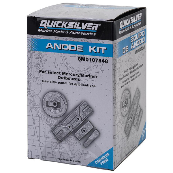 httpswebserver.flak_.novbildernautecvbilder1518582_XL.jpg Quicksilver 8M0107548 Aluminium Anodkit till utvalda Mercury - Bild 1