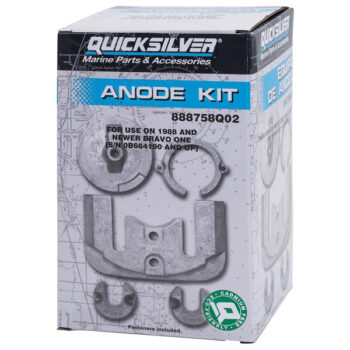 Quicksilver 888758Q02 Aluminium Anod Kit till MerCruiser Bra
