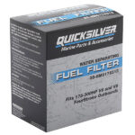 Quicksilver 8M0176313 Vattenseparerande Bränslefilter på mot