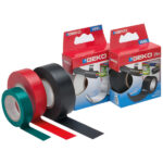 Geko Eltejp 19mm x 25 m röd
