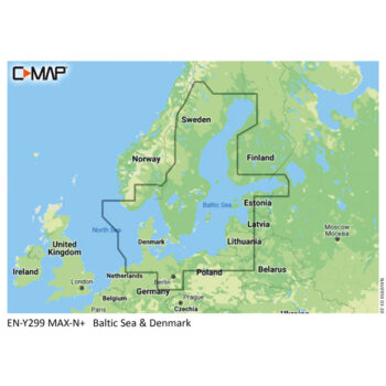 C-Map MAX Y299 Danmark og Østersøen