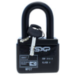 SXP hänglås MP07 14mm låsbygel, klass 4-godkänt